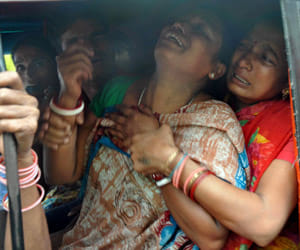 one student died on road accident, 12 injured