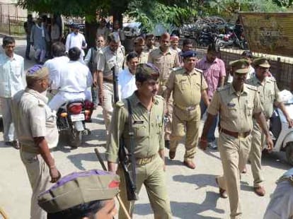 up police send notice to one year old child.