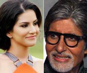 amitabh bachchan and sunny leone
