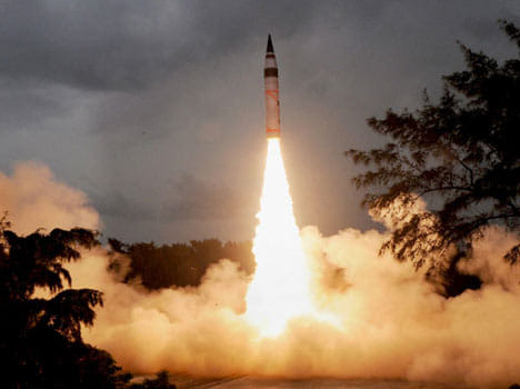 agni-1 missile lauch successfully.