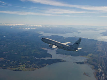 indian navy get fifth boeing p-8I aircraft.
