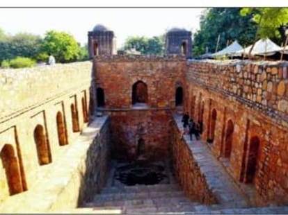 Delhi public school student makes school adopt baoli.