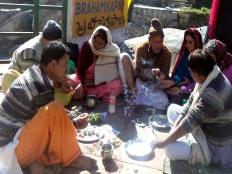 shradh in brahmakapal tirth in badrinath