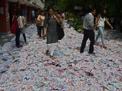 DUSU polls: ABVP ticket pitched in the final round.