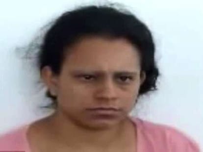 mother gouged son's eyes in a satnical ritual