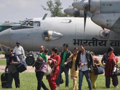 politics over relief material in jammu kashmir