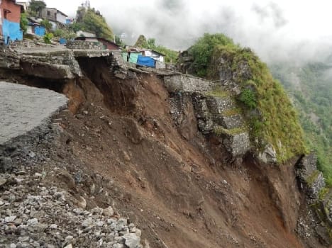 landslide in nainital
