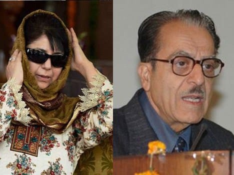 soz and mufti face agner during flood area visit