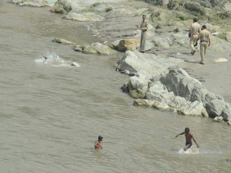 Two men drowned in the river Beas river at himachal.