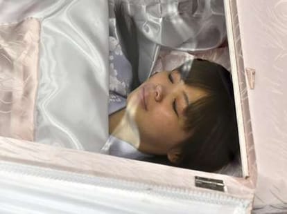 people buy coffin for themselves here