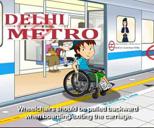 delhi metro will start awareness programme.