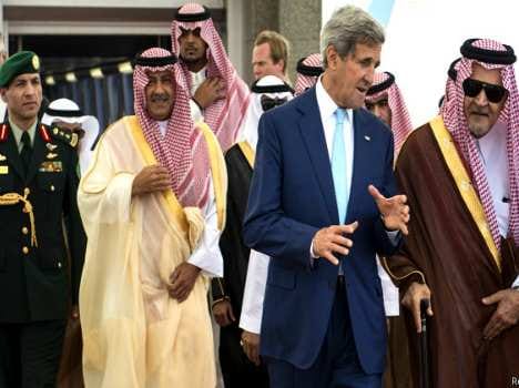 america got help of arab contries. 