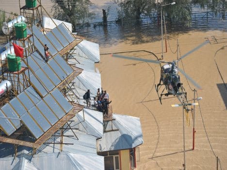 university's all data destroyed in flood