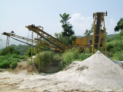 crusher will establish in tehri