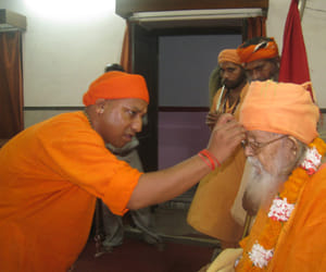 Profile of Yogi Aditynath.