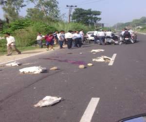 road accident at nangal.