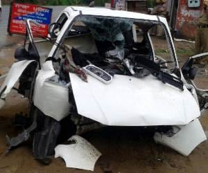 road accident in amritsar, 4 killed