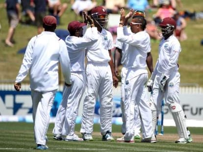 west indies very close a milestone in test cricket.