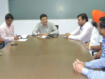 Amar Ujala Intraction Programme with Businessman