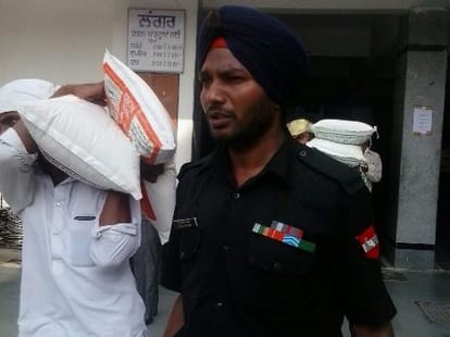Relief Supplies for Jammu Flood Victims from Sikh Sangat