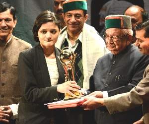Hindi diwas celebrations in gaiety theatre.