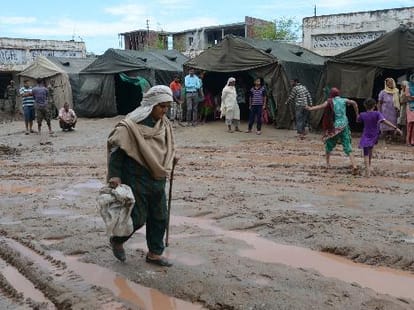 heavy flood in jammu and kashmir