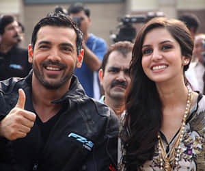 john abraham is very happy now a days