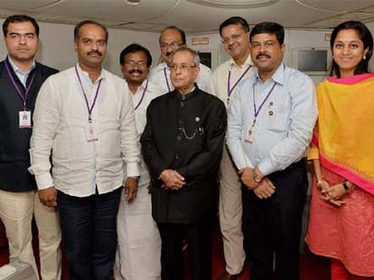 pranab arrived in Vietnam.