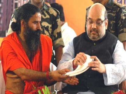 Baba Ramdev demands Haryana Assembly Elections Tickets from Amit Shah