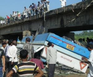 Gujarat: Bus falls in river, 36 killed