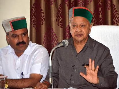 cm virbhadra singh exclusive interview in 2015.