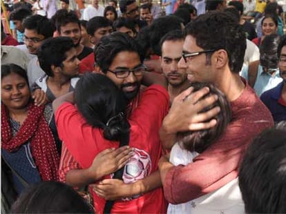 AISA won JNU student union election.