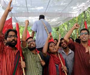 AISA won JNU student union election.