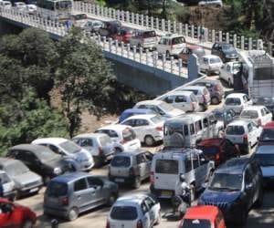 Traffic problem in a specific area of gurgaon