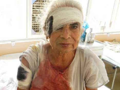 mother in law Beaten by wiper