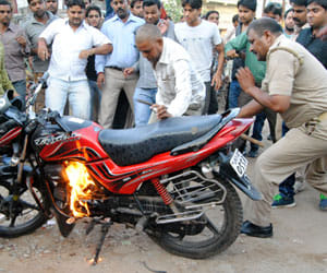 disturbance in aligarh.