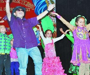annual function at ganga public school.