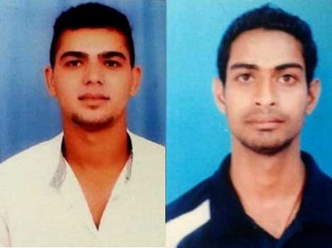 two boys participate in asian games