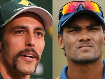 kings xi punjab coach sanjay bangar press confrence about michael johnson and sandeep sharma