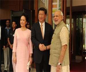 Chinese president Xi jinping's india visit: Huge welcome ceremony in Gujarat
