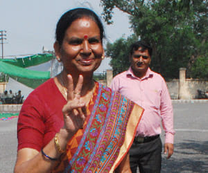 interview of noida's first woman MLA Vimala batham.