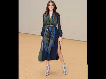 anushka sharma at london fashion week