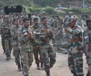 biometric check up in army recruitment in dehradun.