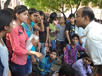Cameras found in girls hostel in noida.