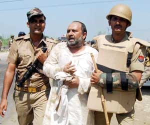 RLD supporters protest in gaziabad.