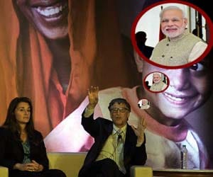 bill gates and narendra modi.