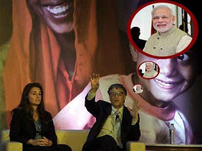 bill gates and narendra modi.