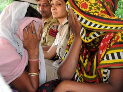 trafficking case, desperate girls sounds of crying in home