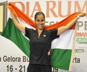 saina nehwal got world's rank two