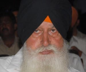 Funeral of Akali Leader Jagdev Talwandi